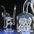 Large Inline Glass Water Pipe for Smoking with Perc (ES-GB-024)